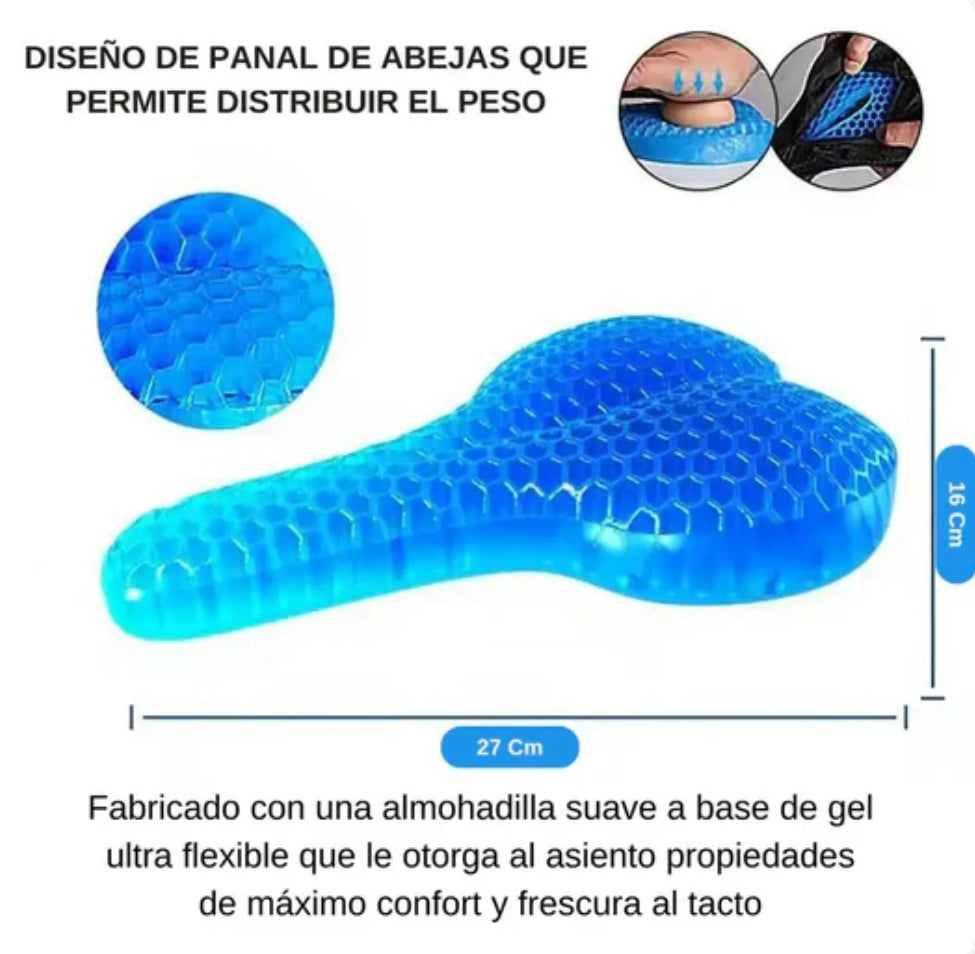 COJÍN GEL PARA BICICLETA