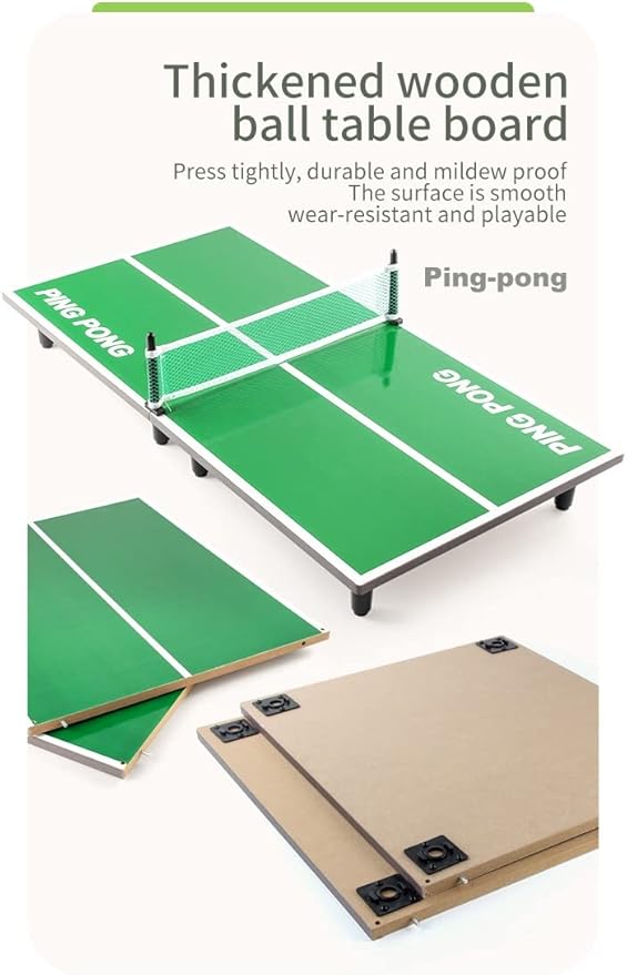 MINI TABLA PORTABLE DE PING PONG