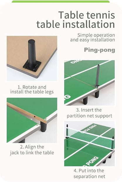 MINI TABLA PORTABLE DE PING PONG