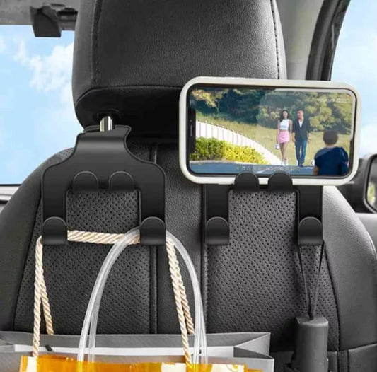 SISTEMA PARA SILLA DE CARRO SOPORTE MULTIFUNCIONAL DE CELULAR