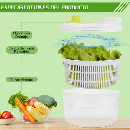 CENTRIFUGADOR DE VERDURAS ESCURRIDOR ENSALADAS